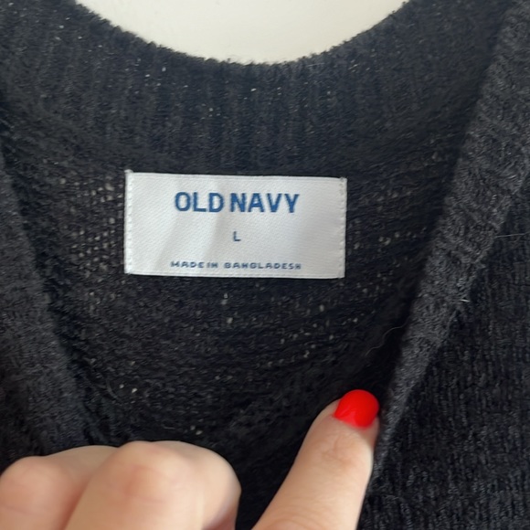 Old Navy Sweater Tank. Size Large. - Picture 2 of 3